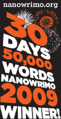 NaNoWriMo 2009 winner