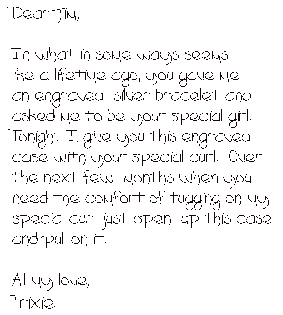 Trixie's letter